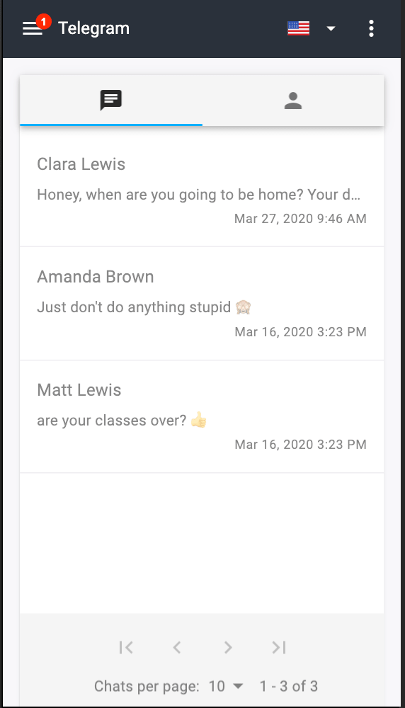 Suivi de Telegram - Nouvelle fonctionnalité de surveillance du logiciel mSpy